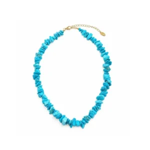 Collar Piedras Azules