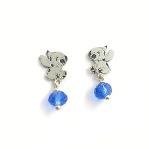 Pendientes Stitch con Bolita
