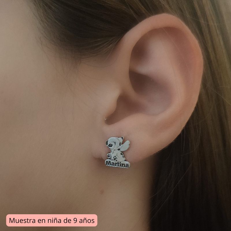 Pendientes Stitch Personalizados