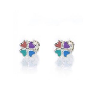 Pendientes Trébol Niña