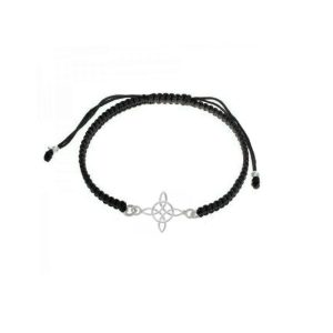 Pulsera Macramé Nudo de Bruja