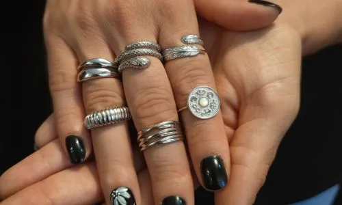 Anillo de plata para regalar