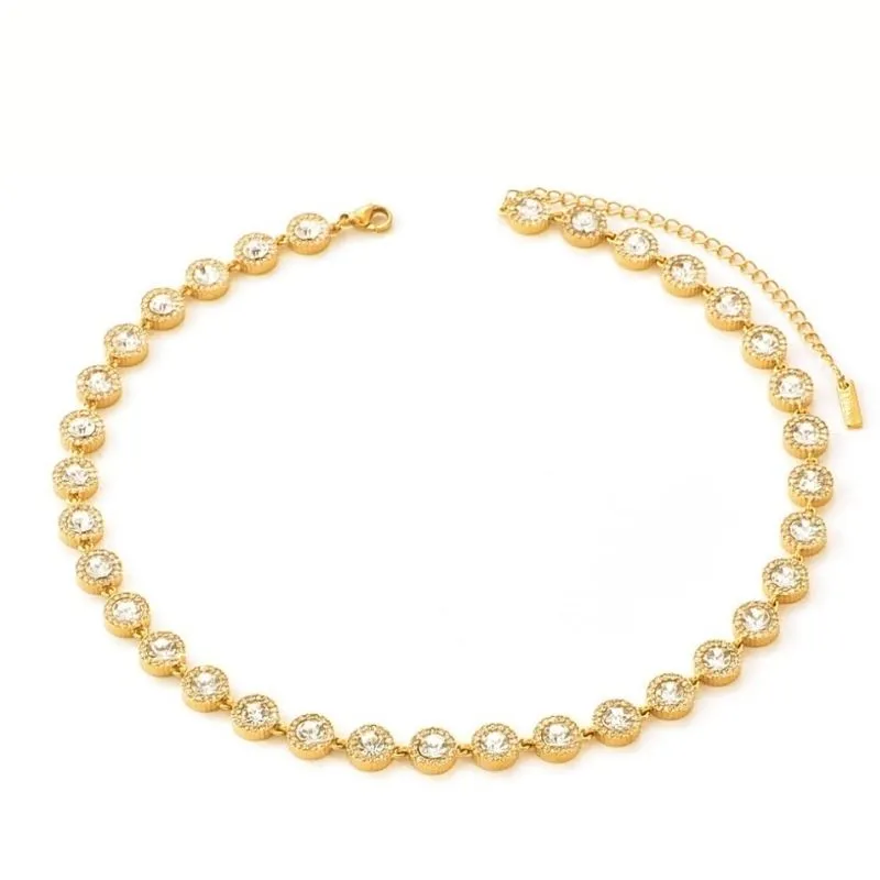 Conjunto de Collar y Pulsera Dorados 3 Conjunto de Collar y Pulsera Dorados